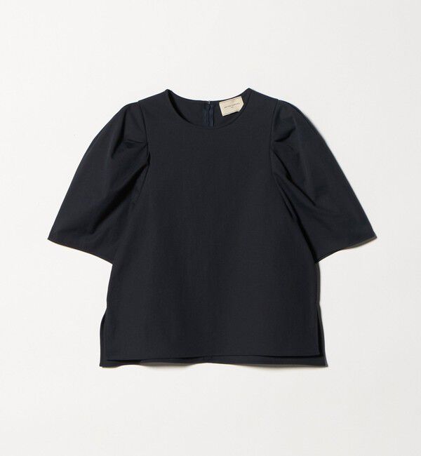 UNITED ARROWS「RIRANCHA ツイル ブラウス ‐ウォッシャブル‐」|シャツ・ブラウス|NAVY