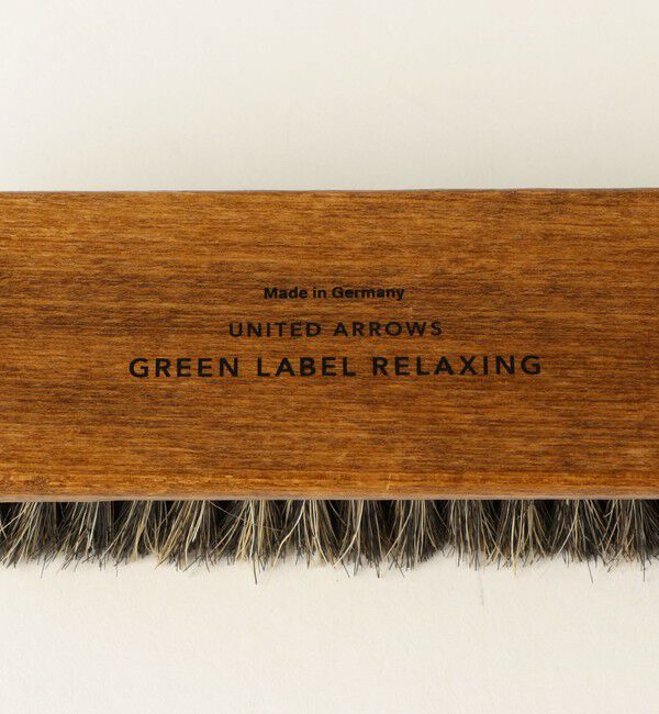 UNITED ARROWS green label relaxing「GLR ホースシューズブラシ 馬毛ブラシ シューケア」|シューケア|