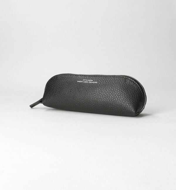 UNITED ARROWS green label relaxing「シボ レザーライク ペンケース」|ステーショナリー|