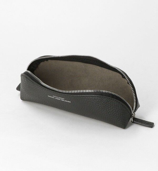 UNITED ARROWS green label relaxing「シボ レザーライク ペンケース」|ステーショナリー|