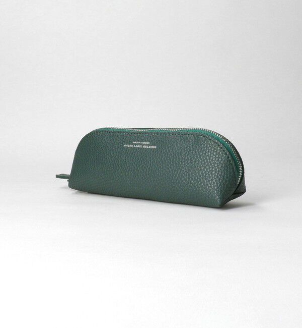 UNITED ARROWS green label relaxing「シボ レザーライク ペンケース」|ステーショナリー|