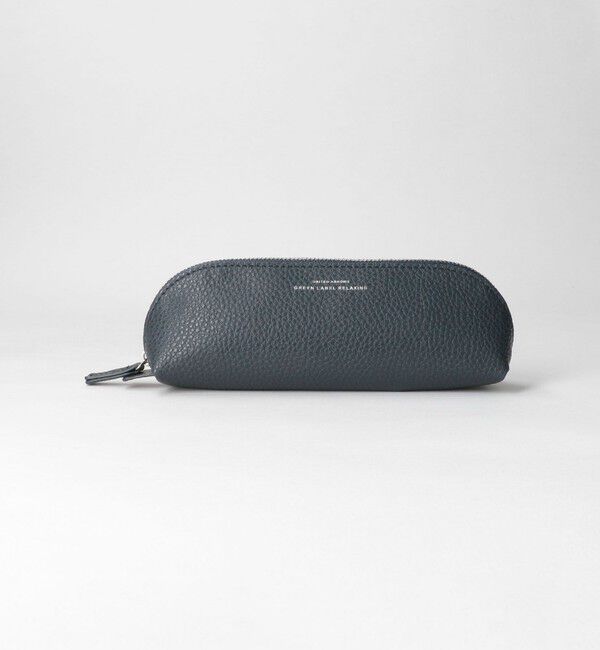 UNITED ARROWS green label relaxing「シボ レザーライク ペンケース」|ステーショナリー|NAVY