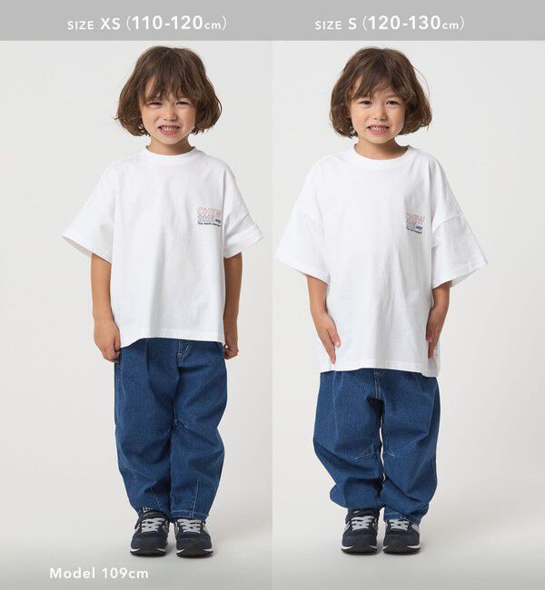 UNITED ARROWS green label relaxing「【別注】＜ハイチュウ&times;FRUIT OF THE LOOM&times;GLR＞ Tシャツ / キッズ」|Tシャツ・カットソー|