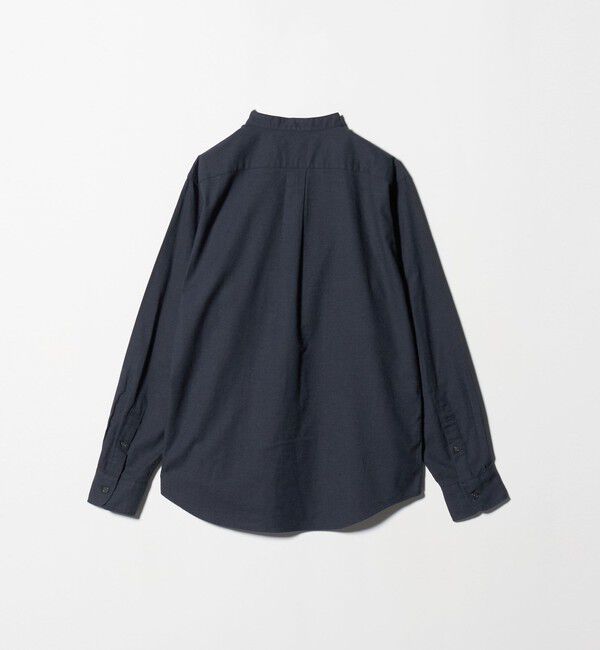 UNITED ARROWS green label relaxing「ナチュラルフィット  バンドカラー シャツ」|シャツ・ブラウス|