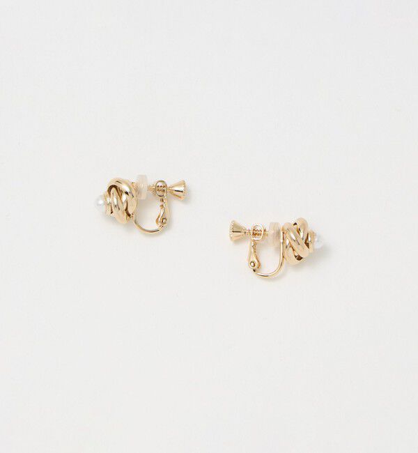 UNITED ARROWS green label relaxing「リング フレーム イヤリング」|イヤリング|GOLD