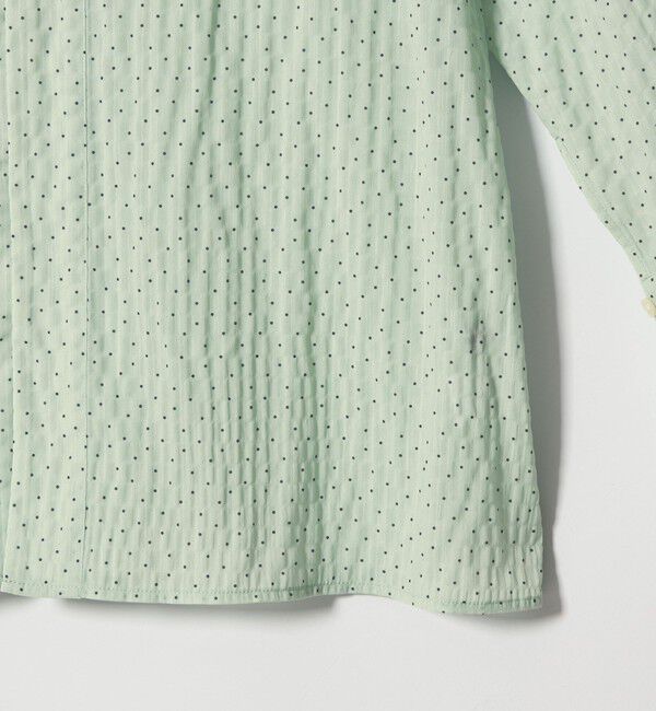 EMMEL REFINES「＜EMMEL REFINES＞EM ドット セミシアー シャツ」|シャツ・ブラウス|