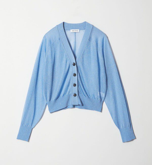 EMMEL REFINES「＜EMMEL REFINES＞EM HW ラメシアー カーディガン」|カーディガン|