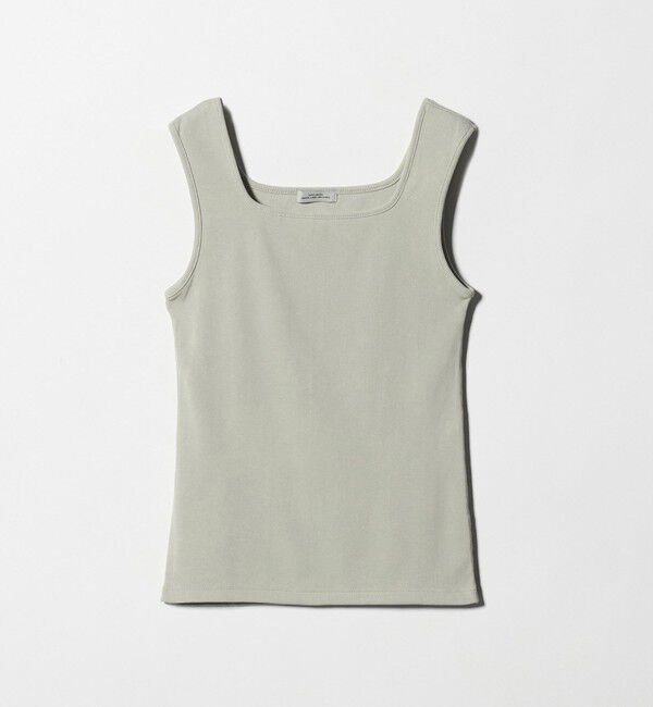 UNITED ARROWS green label relaxing「デコルテ フライス タンクトップ 抗菌」|タンクトップ|