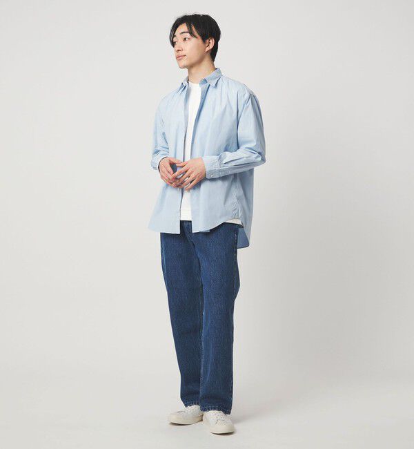 UNITED ARROWS green label relaxing「コットン ブロード ガーメントダイ レギュラーカラー 長袖 シャツ」|シャツ・ブラウス|