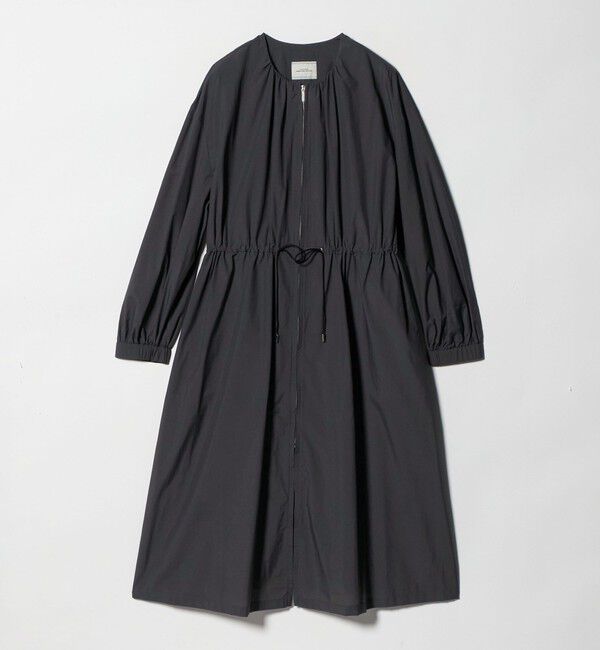 UNITED ARROWS green label relaxing「ギャザー ドロスト コート 撥水」|その他|DK.GRAY