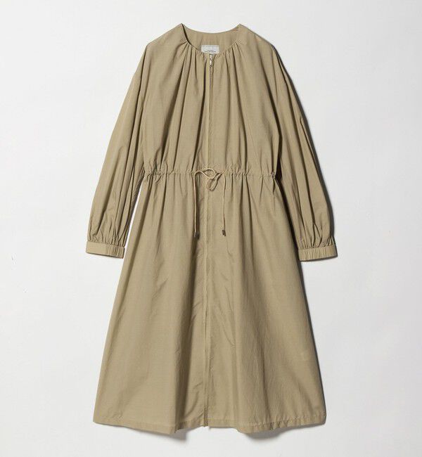 UNITED ARROWS green label relaxing「ギャザー ドロスト コート 撥水」|その他|BEIGE