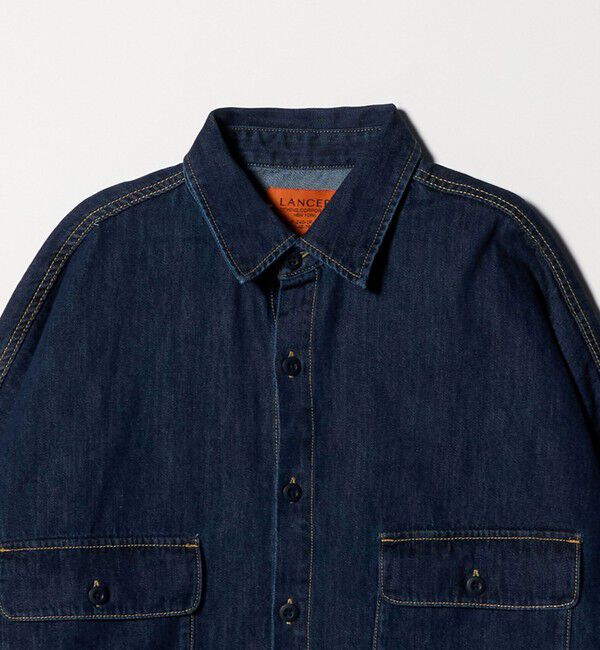 EMMEL REFINES「＜LANCER＞デニム オーバーシャツ＜ Select by EMMEL REFINES ＞」|シャツ・ブラウス|