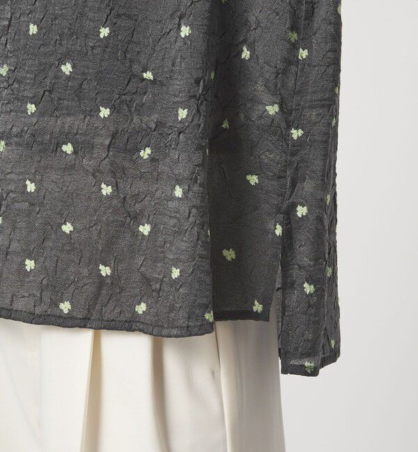 UNITED ARROWS green label relaxing「ワッシャープリント ブラウス」|シャツ・ブラウス|