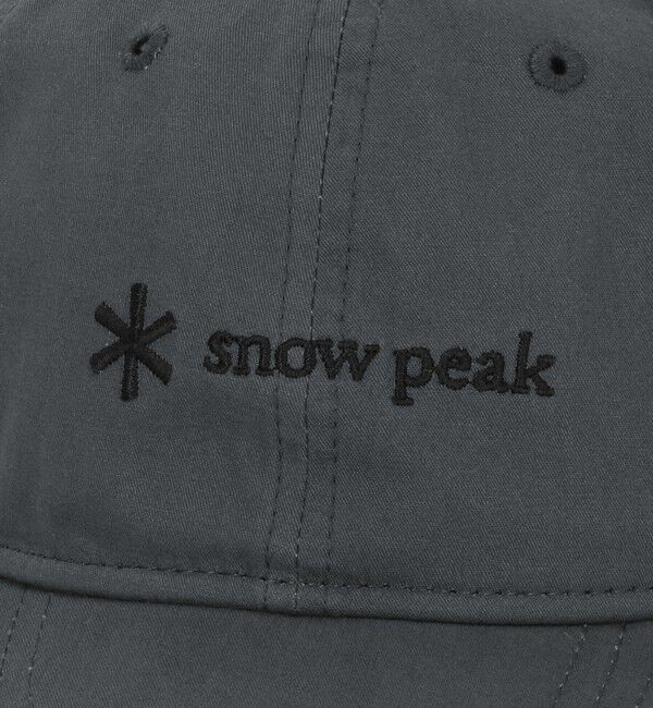 UNITED ARROWS green label relaxing「＜snow peak＞ロゴ キャップ」|キャップ・キャスケット|