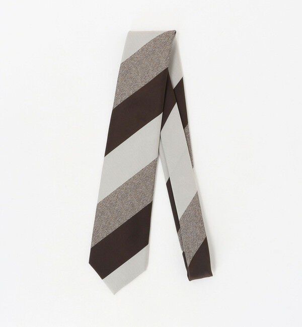 UNITED ARROWS green label relaxing「GLR ジャパン ヴィンテージ 8.0cm ストライプ1 ネクタイ」|ネクタイ・蝶ネクタイ|DK.BROWN