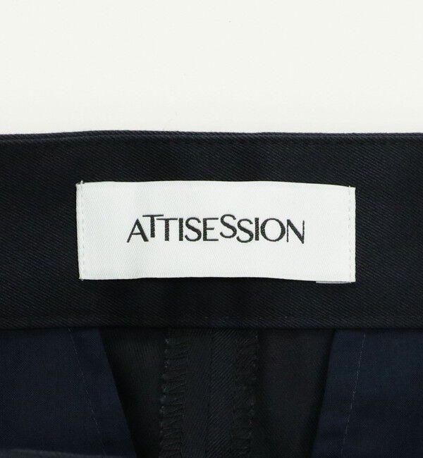 ATTISESSION「＜ATTISESSION＞ベルト 2タック ストレート パンツ」|その他|