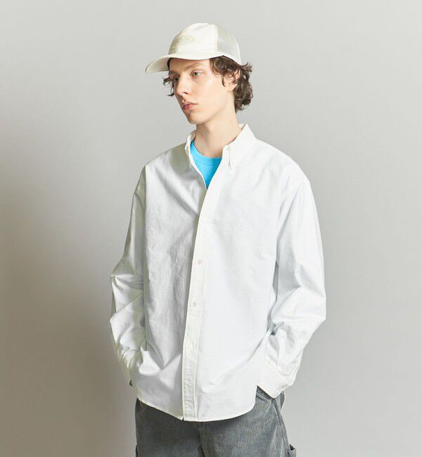 California General Store「＜CGS.＞オーガニック コットン オックスフォード ボタンダウン シャツ」|シャツ・ブラウス|