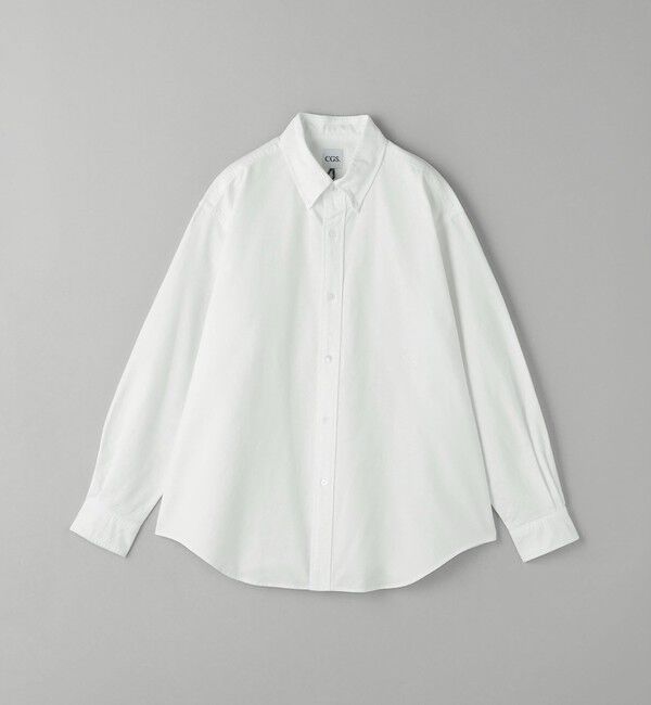 California General Store「＜CGS.＞オーガニック コットン オックスフォード ボタンダウン シャツ」|シャツ・ブラウス|