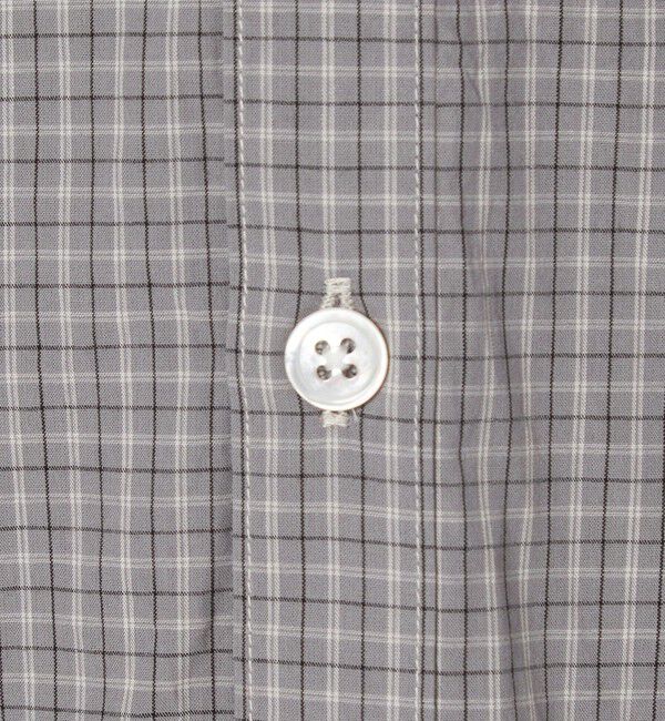 STEVEN ALAN「＜Steven Alan＞ スモーキー チェック リバースシーム シャツ LOOSE」|シャツ・ブラウス|