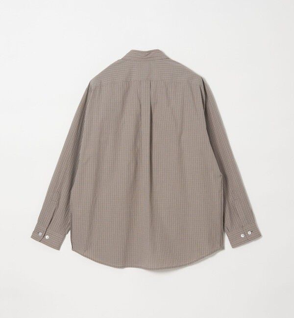 STEVEN ALAN「＜Steven Alan＞ スモーキー チェック リバースシーム シャツ LOOSE」|シャツ・ブラウス|