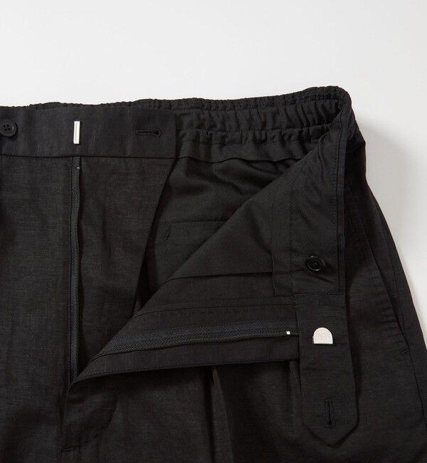 STEVEN ALAN「＜Steven Alan＞ コットン/リネン ツイル イン ツープリーツ ドレス トラウザーズ ハーフイージー」|スラックス|