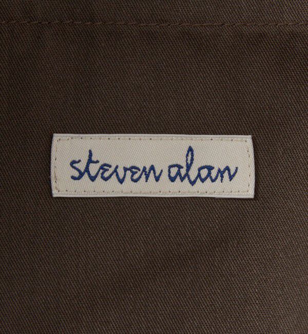 STEVEN ALAN「＜Steven Alan＞ コットン/リネン ツイル イン ツープリーツ ドレス トラウザーズ ハーフイージー」|スラックス|