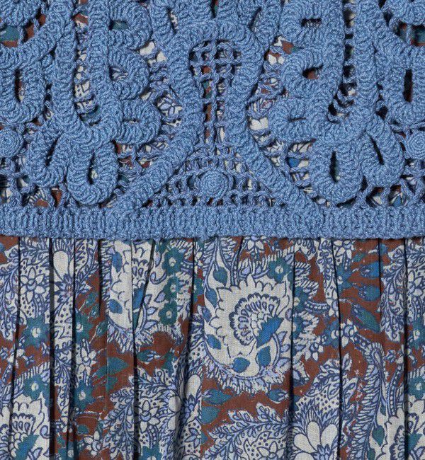 BEAUTY&YOUTH UNITED ARROWS「＜ne Quittez pas＞ペイズリーレースドレス」|ワンピース|