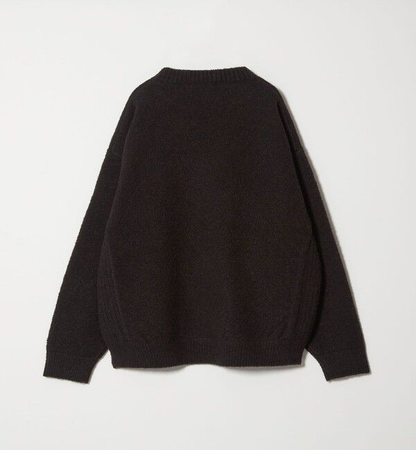 MONKEY TIME「ウール ナイロン ループヤーン クルーネック」|ニット・セーター|