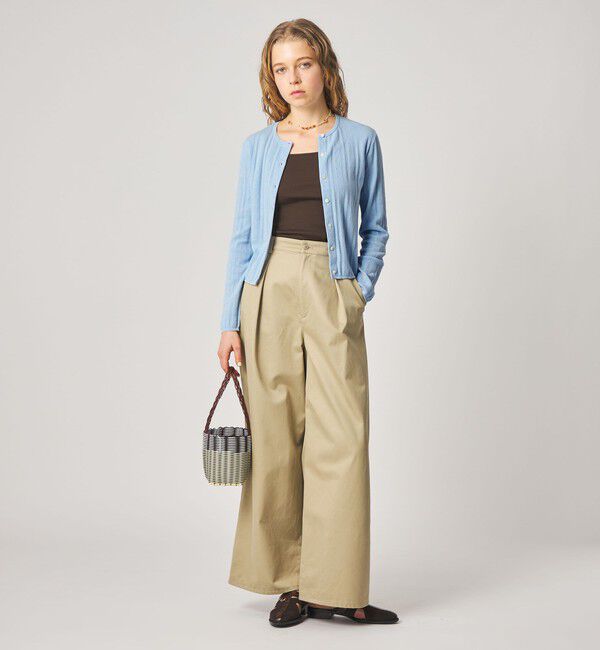 STEVEN ALAN「＜Steven Alan＞アイレット カーディガン」|カーディガン|