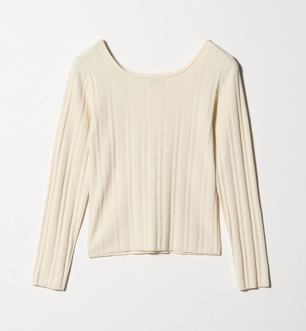 STEVEN ALAN「＜Steven Alan＞アイレット プルオーバー」|ニット・セーター|