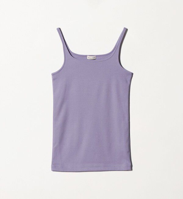 STEVEN ALAN「＜Steven Alan＞コットン フライス キャミ タンクトップ」|タンクトップ|PURPLE