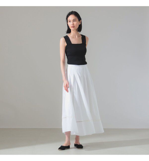 Demi-Luxe BEAMS 「【別注】スタイリスト佐藤佳菜子 &times; SLOANE / ミラノ リブ タンクトップ」|ニット・セーター|