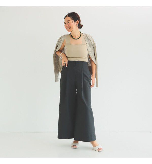 Demi-Luxe BEAMS 「【別注】スタイリスト佐藤佳菜子 &times; SLOANE / ミラノ リブ タンクトップ」|ニット・セーター|