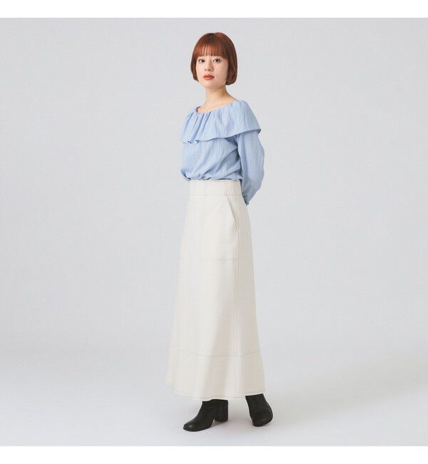 Ray BEAMS 「ステッチ マーメイド スカート」|スカート|