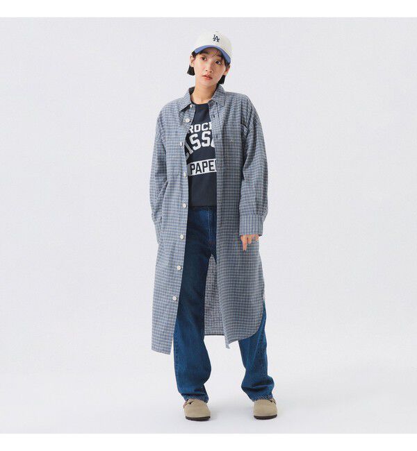 BEAMSBOY「ワーク チェック ワンピース」|ワンピース|