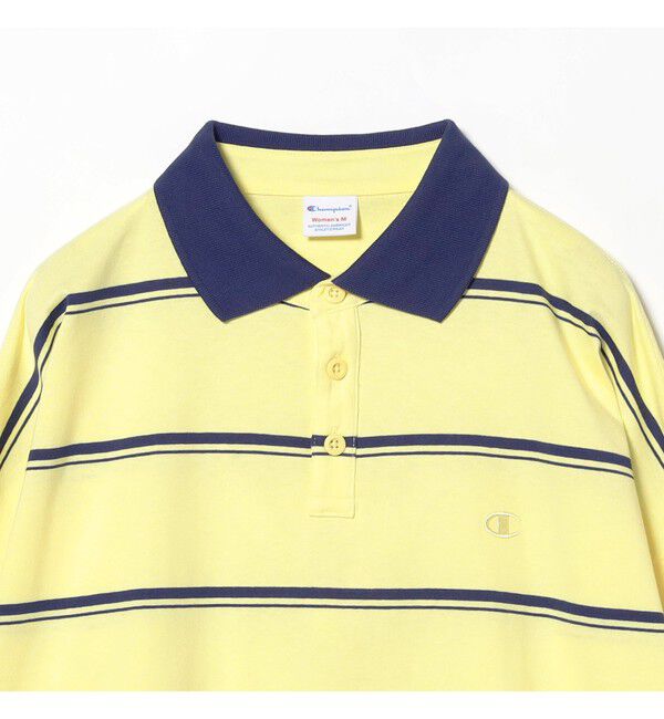 Ray BEAMS 「【別注】Champion / ボーダー ポロシャツ」|ポロシャツ|