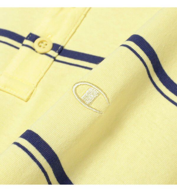 Ray BEAMS 「【別注】Champion / ボーダー ポロシャツ」|ポロシャツ|