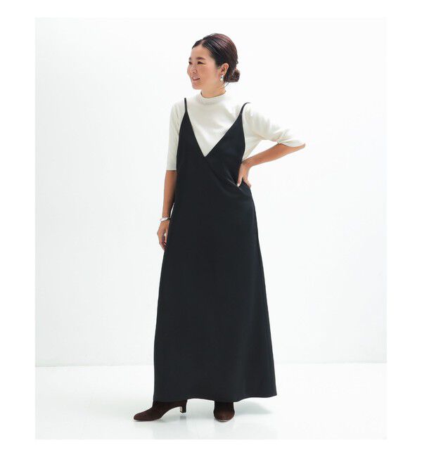 Demi-Luxe BEAMS 「ダブルストラップ キャミソール ワンピース」|ワンピース|