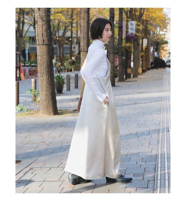 Demi-Luxe BEAMS 「ダブルストラップ キャミソール ワンピース」|ワンピース|