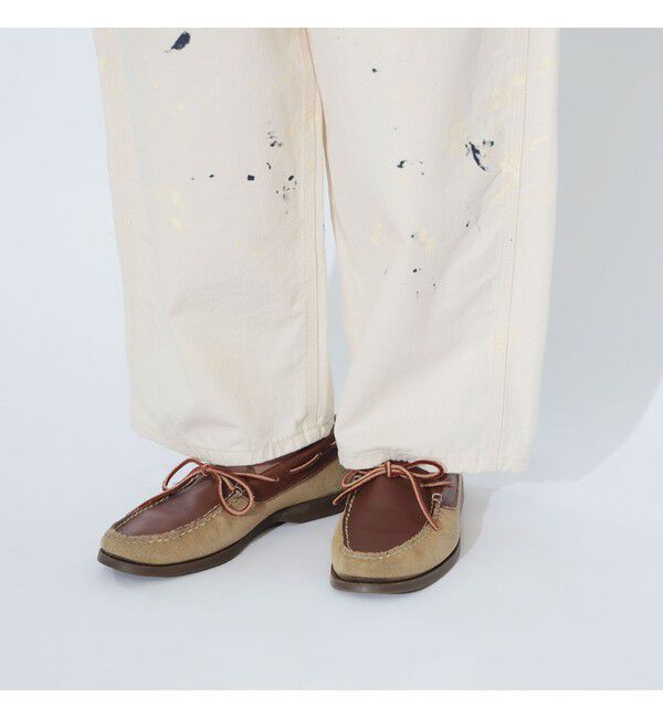 BEAMSBOY「【別注】Lee &times; maturely / リメイク ペインター パンツ」|チノ|