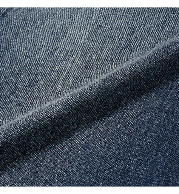 BEAMS「ワイドストレート デニムパンツ」|デニム|