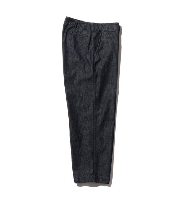 BEAMS PLUS「ダブルダイ デニム ミリタリー トラウザーズ」|チノ|