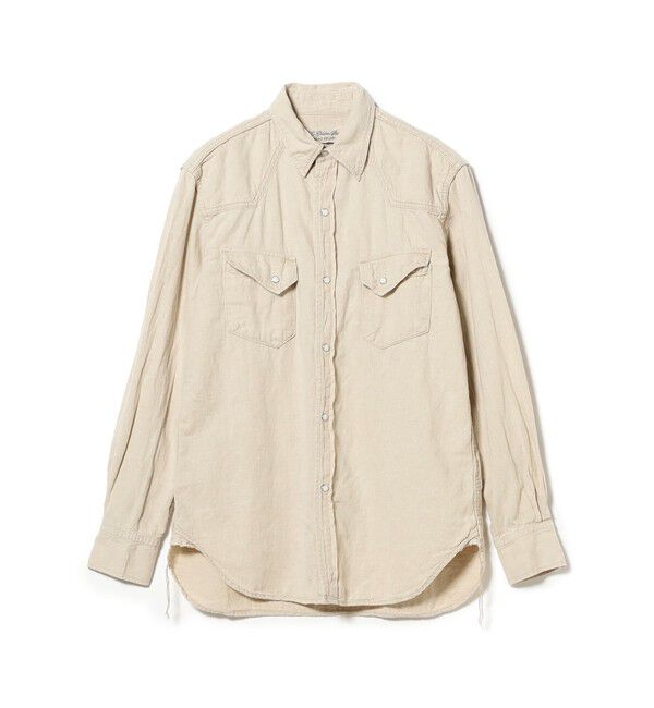 BEAMS PLUS「【別注】REMI RELIEF / Cotton Linen Western Shirt Classic Fit」|シャツ・ブラウス|