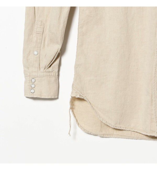 BEAMS PLUS「【別注】REMI RELIEF / Cotton Linen Western Shirt Classic Fit」|シャツ・ブラウス|