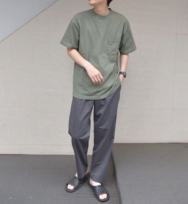 SHIPS any「【SHIPS any別注】LA APPAREL: ヘビーウェイト 半袖 Tシャツ◇」|Tシャツ・カットソー|