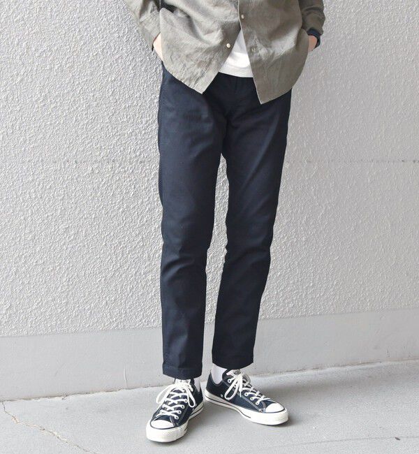 SHIPS any「SHIPS any: スリム テーパード ストレッチ チノ パンツ◇」|チノ|