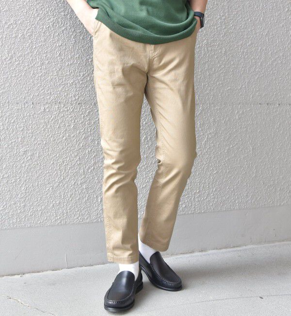 SHIPS any「SHIPS any: スリム テーパード ストレッチ チノ パンツ◇」|チノ|
