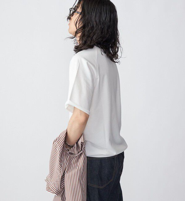 SHIPS「SHIPS: カネマサ 36ゲージ 裏毛 ショートスリーブ Tシャツ」|シャツ・ブラウス|