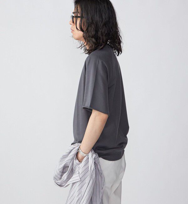 SHIPS「SHIPS: カネマサ 36ゲージ 裏毛 ショートスリーブ Tシャツ」|シャツ・ブラウス|