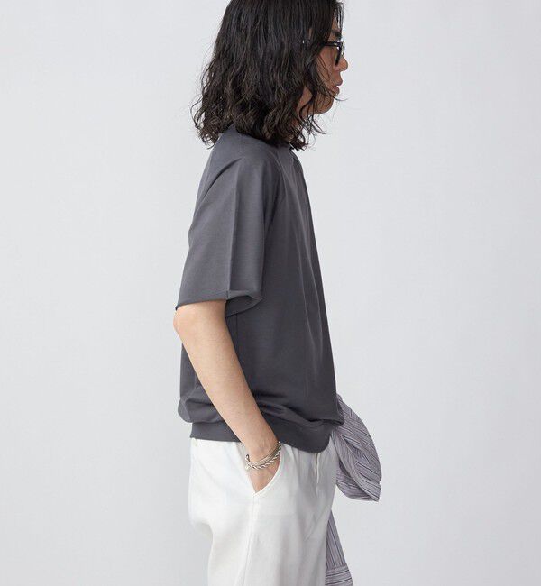 SHIPS「SHIPS: カネマサ 36ゲージ 裏毛 ショートスリーブ Tシャツ」|シャツ・ブラウス|